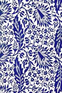 2020 Daily Planner Vintage Blue Floral 388 Pages