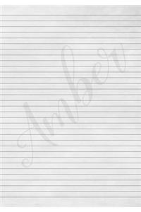 Amber Journal