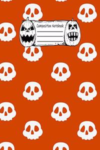 Halloween Abstract Pattern Volume 3 College Ruled Journal
