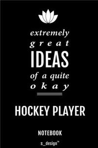 Notebook for Hockey Players / Hockey Player