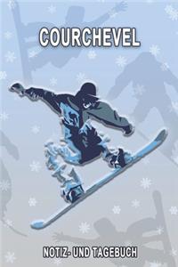 Courchevel - Notiz- und Tagebuch