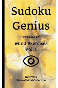 Sudoku Genius Mind Exercises Volume 1