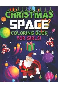Christmas Space Coloring Book for Girls!