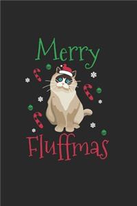 Christmas Merry fluffmas Notebook