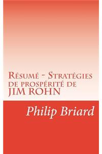 Résumé - Stratégies de prospérité de JIM ROHN