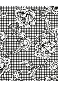 Black Flower Notebook