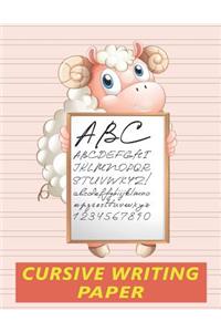 Cursive Writing Paper