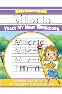 Milania Letter Tracing for Kids Trace my Name Workbook