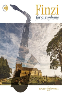 Finzi for Saxophone for Alto Saxophone and Piano Book with Online Audio Files