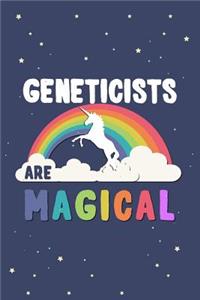 Geneticists Are Magical Journal Notebook