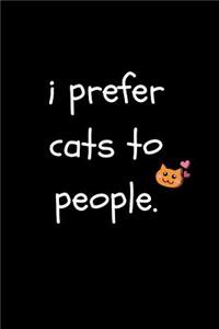 I Prefer Cats to People