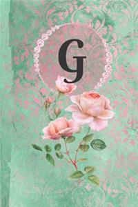 Personalized Monogrammed Letter G Journal