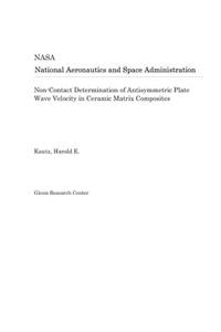 Non-Contact Determination of Antisymmetric Plate Wave Velocity in Ceramic Matrix Composites