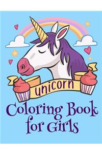 Unicorn Coloring Book for Girls