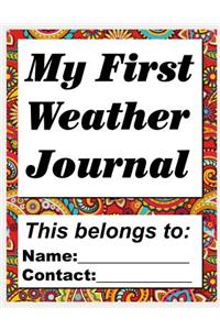 My First Weather Journal