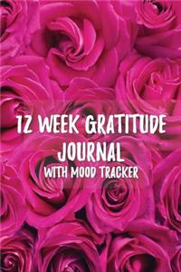 12 Week Gratitude Journal with Mood Tracker