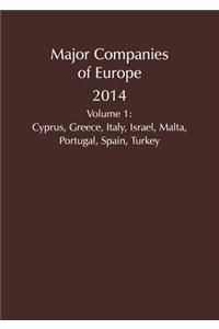 Major Companies of Europe 2014