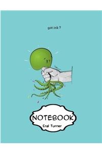 Notebook Journal : Got Ink: Pocket Notebook Journal Diary, 120 pages, 8.5 x 11 (Dot-Grid,Graph,Lined,Blank Notebook Journal)