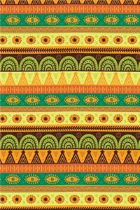 Bullet Journal Notebook Tribal Pattern 3