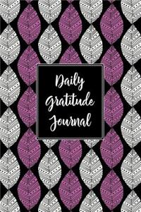 Gratitude Journal Abstract Leaves Pattern 9