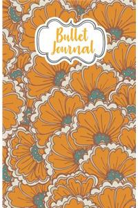 Bullet Journal: Flower Pattern: Notebook Bullet Journal Dotted Grid, 100 Pages (5.5? X 8.5?)