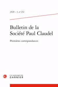 Bulletin de la Societe Paul Claudel