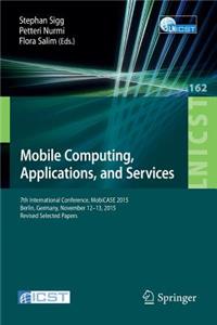 Mobile Computing, Applications, and Services