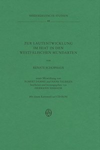 Zur Lautentwicklung Im Hiat in Den Westfalischen Mundarten