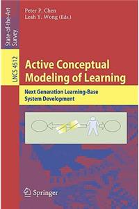 Active Conceptual Modeling of Learning