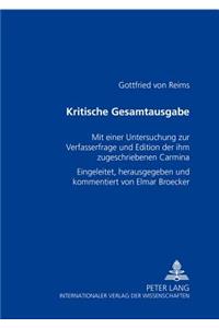 Kritische Gesamtausgabe