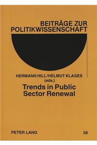 Trends in Public Sector Renewal