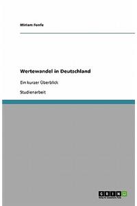 Wertewandel in Deutschland