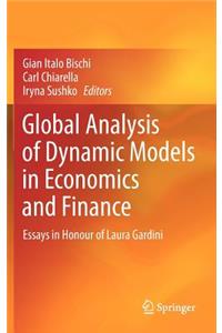 Global Analysis of Dynamic Models in Economics and Finance
