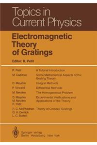 Electromagnetic Theory of Gratings