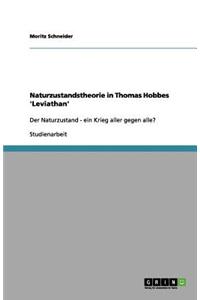 Naturzustandstheorie in Thomas Hobbes 'leviathan'