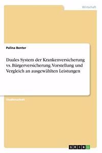 Duales System der Krankenversicherung vs. Bürgerversicherung. Vorstellung und Vergleich an ausgewählten Leistungen
