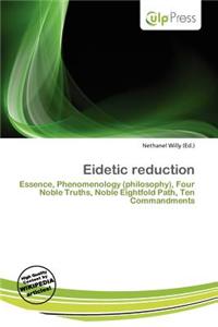 Eidetic Reduction