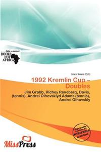 1992 Kremlin Cup - Doubles
