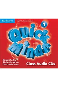 Quick Minds Level 1 Class Audio CDs (4) Spanish Edition