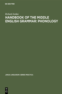 Handbook of the Middle English Grammar: Phonology