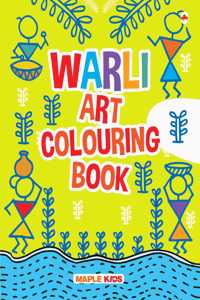 Warli Art Colouring Book