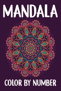 Mandala Color By Number