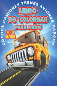 Libro de Colorear para Niños 4 - 8 años