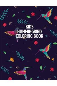 Kids Hummingbird Coloring Book
