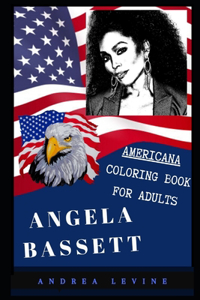 Angela Bassett Americana Coloring Book for Adults