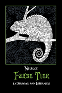 Farbe Tier - Malbuch - Entspannung und Inspiration