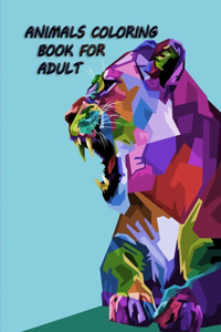 Animals Coloring Book for Adult