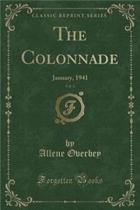 The Colonnade, Vol. 3