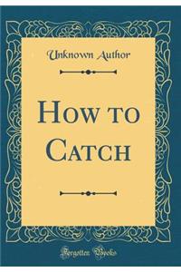 How to Catch (Classic Reprint)