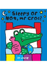 Sleepy or Not Mr. Croc